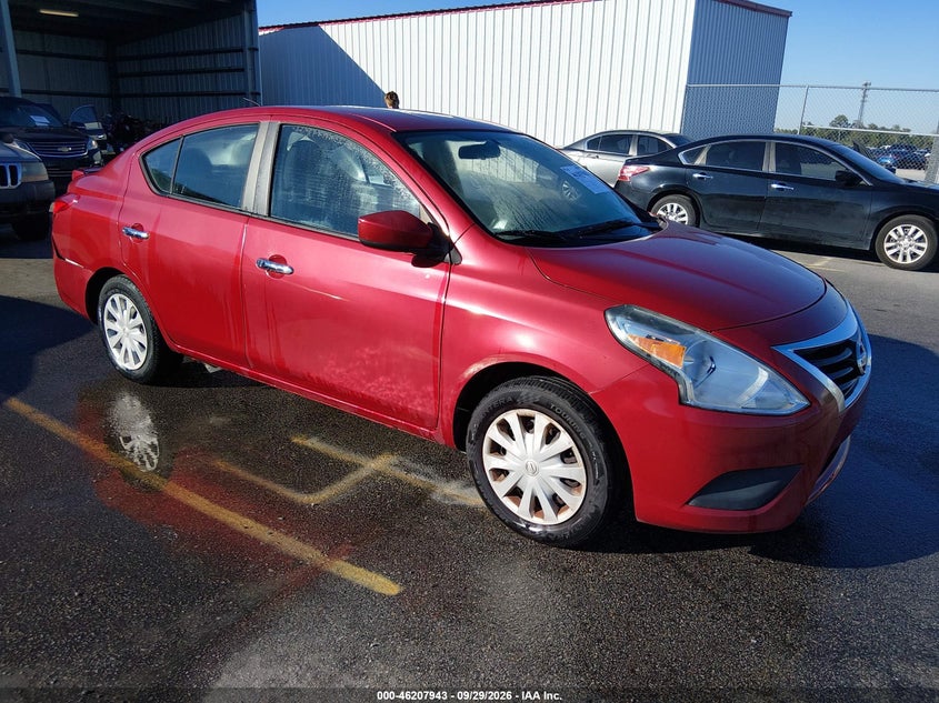 Vin: 3n1cn7ap6fl838731, lot: 46707855, nissan versa 1.6 s/1.6 sl/1.6 sv/s/s plus/sl 20151