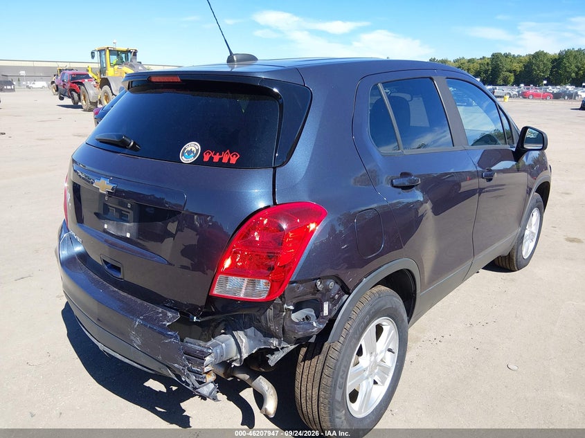 Vin: 3gncjnsb8kl175373, lot: 46707859, chevrolet trax ls 20194