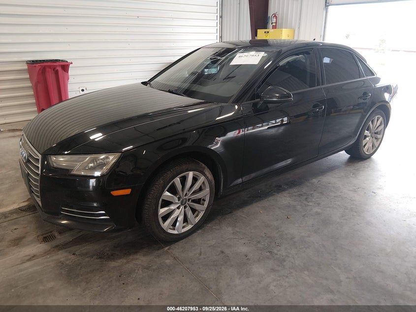 Vin: wauanaf45hn000738, lot: 46707865, audi a4 2.0t premium 20172