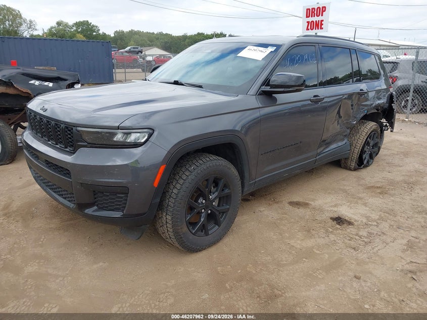 Vin: 1c4rjkag0r8549451, lot: 46707874, jeep grand cherokee l altitude 4x4 20242