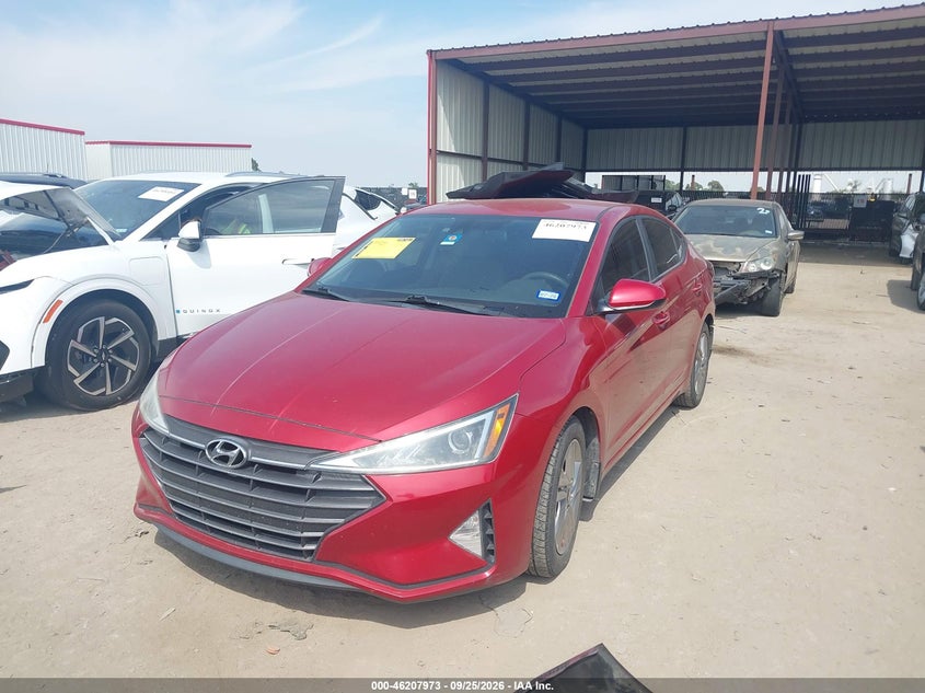 Vin: 5npd84lf0kh477955, lot: 46707885, hyundai elantra sel 20192
