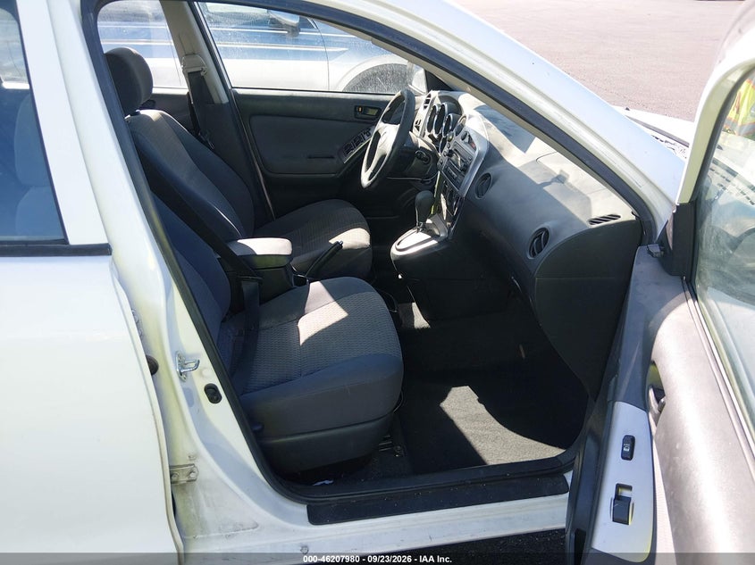 TOYOTA MATRIX 2006 VIN 2T1KR32E66C599316