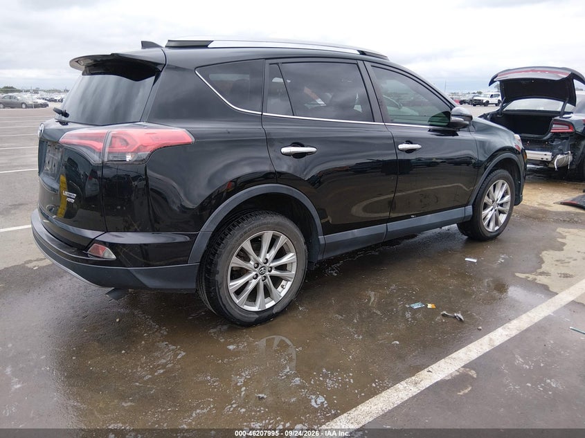 Vin: 2t3dfrevxjw707354, lot: 46707907, toyota rav4 limited 20184