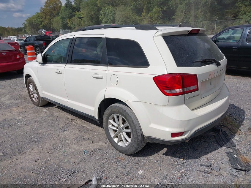 Vin: 3c4pdcbg4ft568309, lot: 46707923, dodge journey sxt 20153