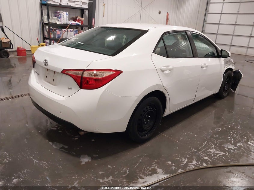 Vin: 2t1burhe1jc976023, lot: 46707924, toyota corolla le 20184