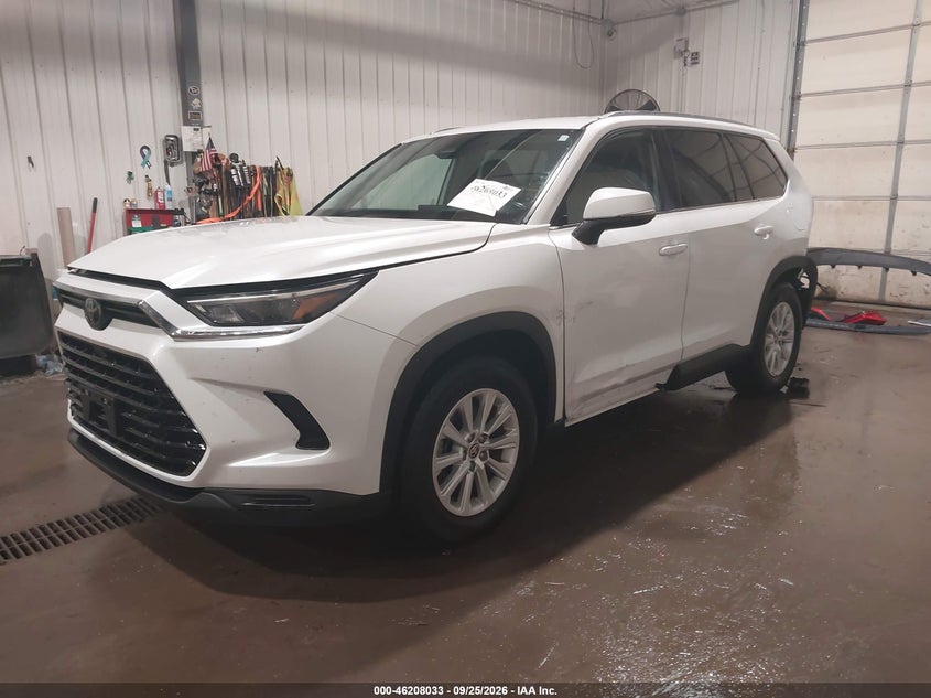 Vin: 5tdacab52rs026099, lot: 46707945, toyota grand highlander hybrid xle 20242
