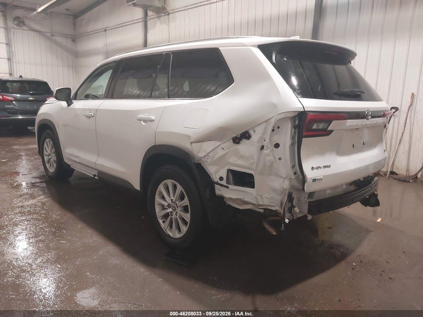 Vin: 5tdacab52rs026099, lot: 46707945, toyota grand highlander hybrid xle 20243