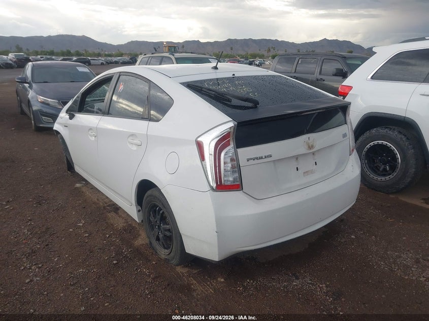 TOYOTA PRIUS 2013 VIN JTDKN3DU8D5645190