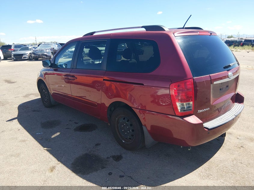2014 KIA SEDONA auction photo 3