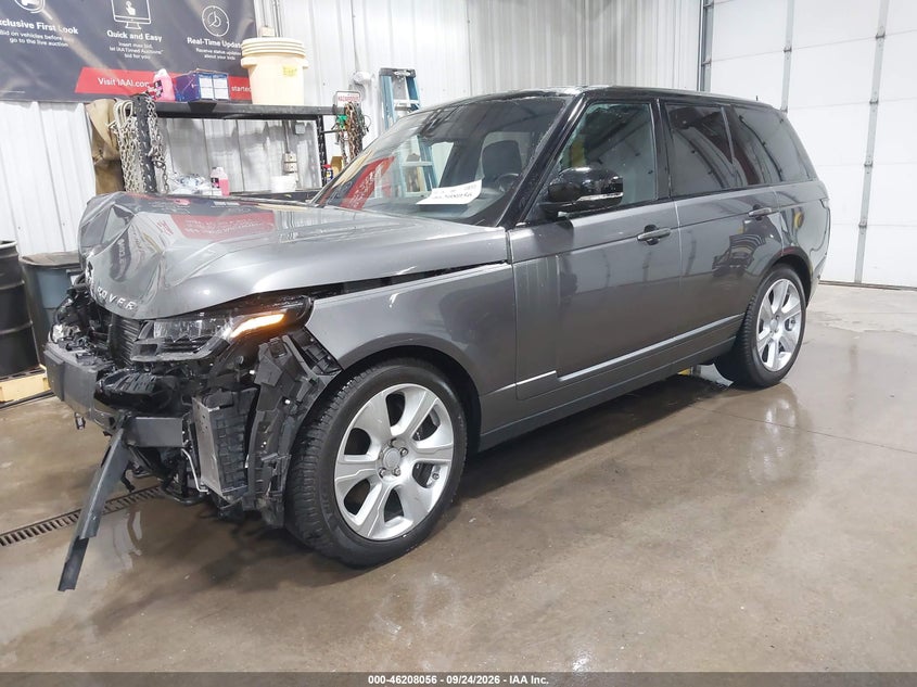 Vin: salgs2re9ka532677, lot: 46707968, land rover range rover 5.0l v8 supercharged 20192