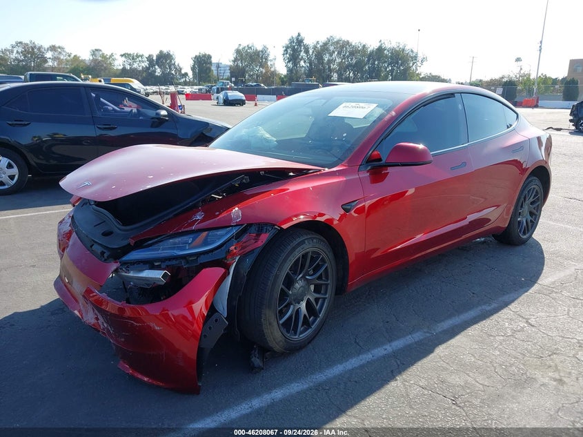 TESLA MODEL 3 2024 VIN 5YJ3E1EA6RF785287