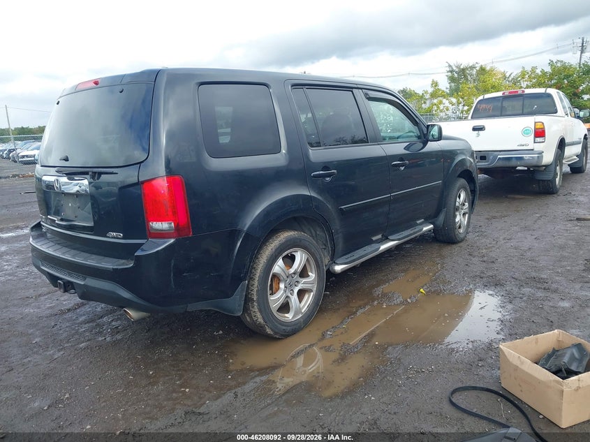 HONDA PILOT 2012 VIN 5FNYF4H58CB024674