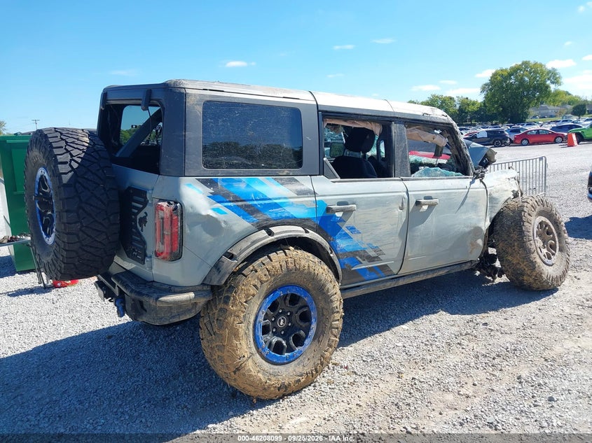 Vin: 1fmee5dp9mla76974, lot: 46708011, ford bronco badlands 20214