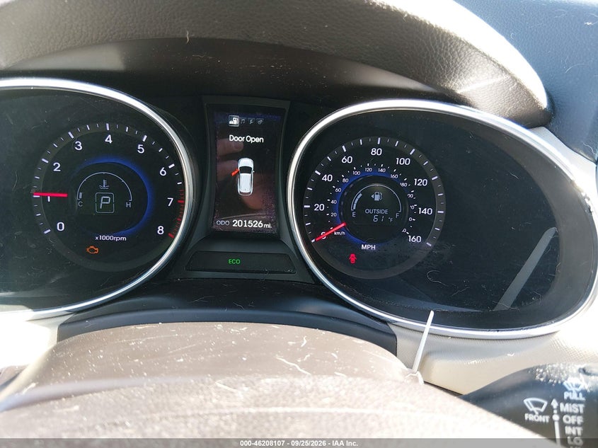 HYUNDAI SANTA FE 2013 VIN 5XYZU3LA1DG091054