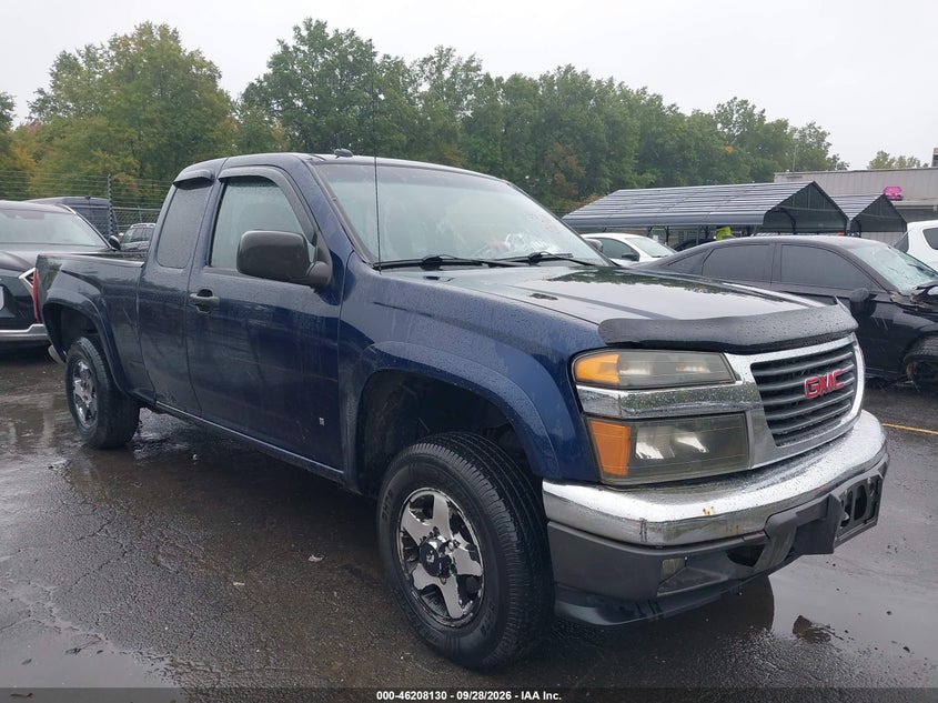 2008 GMC Canyon Sle1, Удар сзади, IAAI, VIN 1GTDT199X88130445