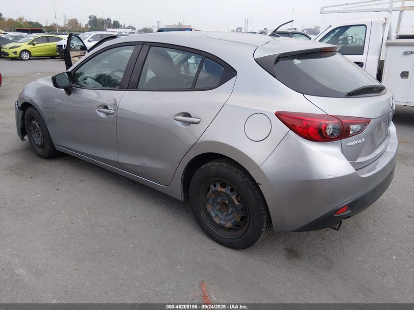 Vin: jm1bm1k75f1244159, lot: 46708068, mazda mazda3 i sport 20153
