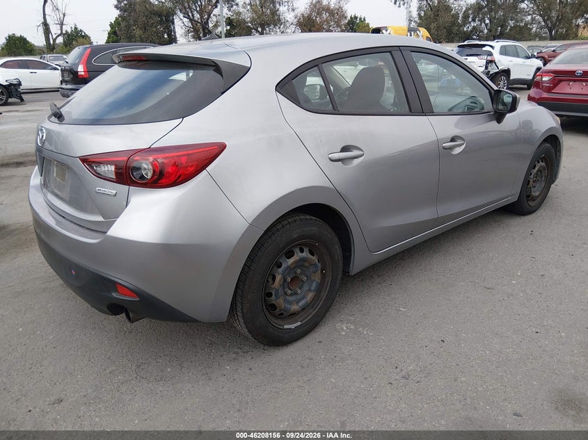 Vin: jm1bm1k75f1244159, lot: 46708068, mazda mazda3 i sport 20154