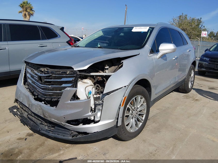 Vin: 1gykncrs7kz108821, lot: 46708072, cadillac xt5 luxury 20192