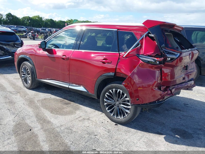 Vin: jn8bt3dc8sw381347, lot: 46708078, nissan rogue platinum fwd 20253