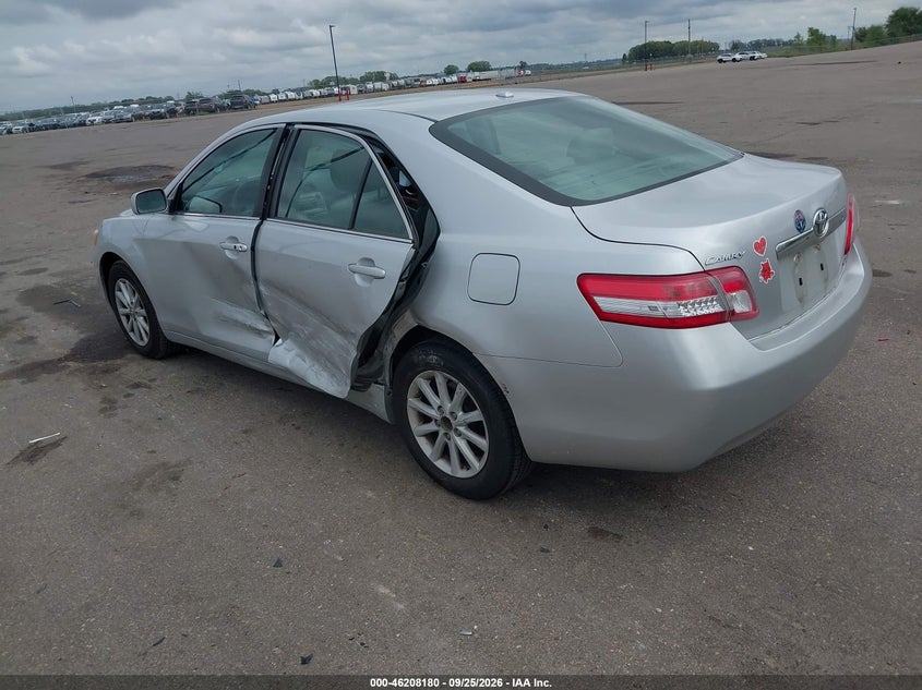 Vin: 4t4bf3ek3br205425, lot: 46708092, toyota camry xle 20113