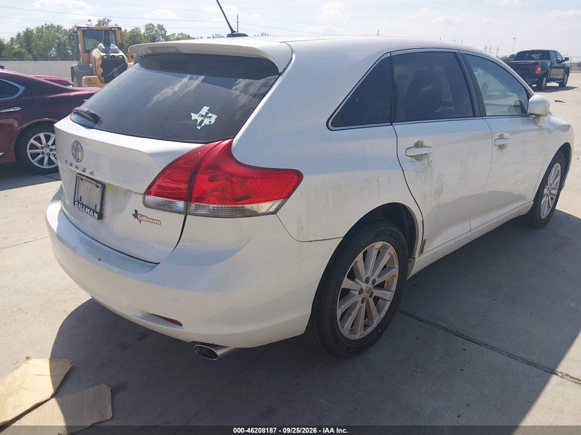 Vin: 4t3za3bb3bu053438, lot: 46708098, toyota venza 20114
