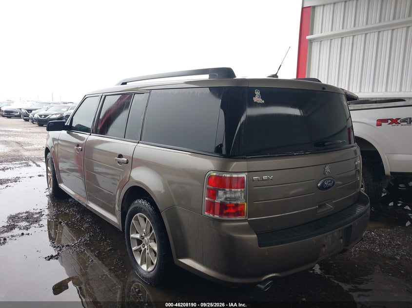 Vin: 2fmgk5b88dbd24774, lot: 46708102, ford flex se 20133