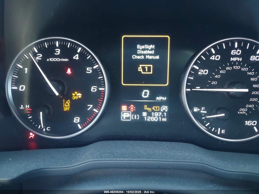 SUBARU CROSSTREK 2025 VIN 4S4GUHN61S3701299