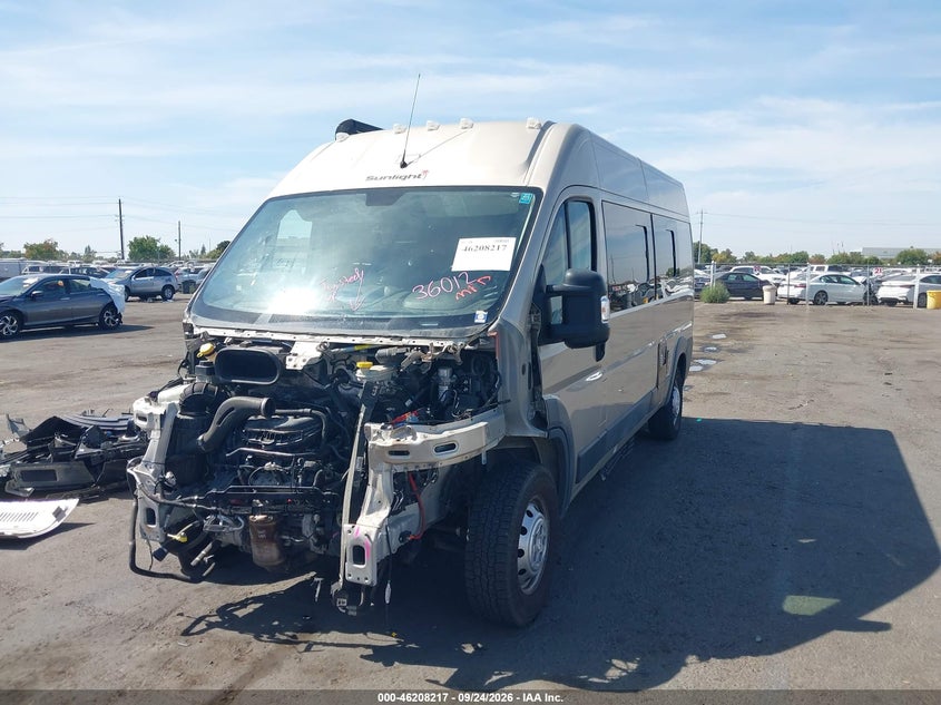 Vin: 3c6trvdg9he507433, lot: 46708129, ram promaster 2500 high roof 159 wb 20172
