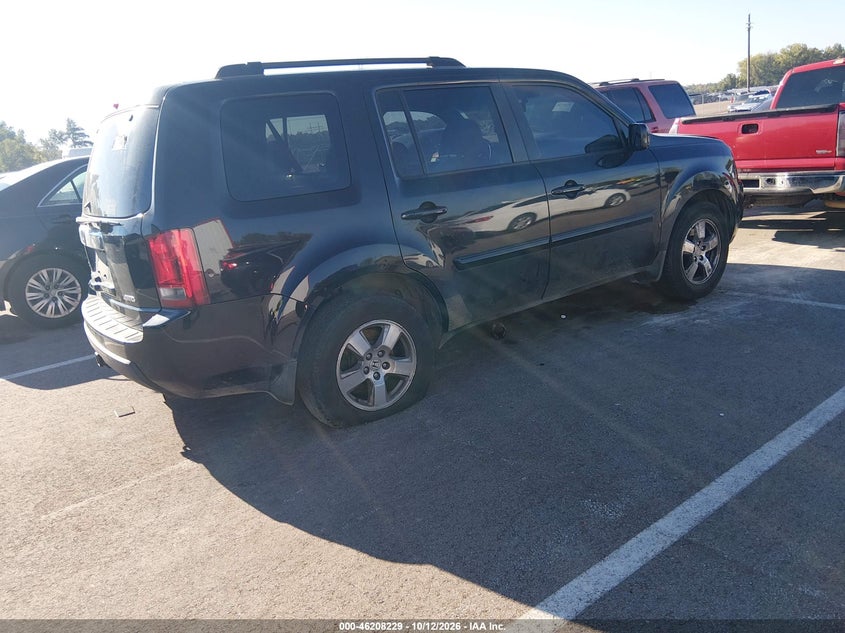 Vin: 5fnyf4h54bb034830, lot: 46708141, honda pilot ex-l 20114