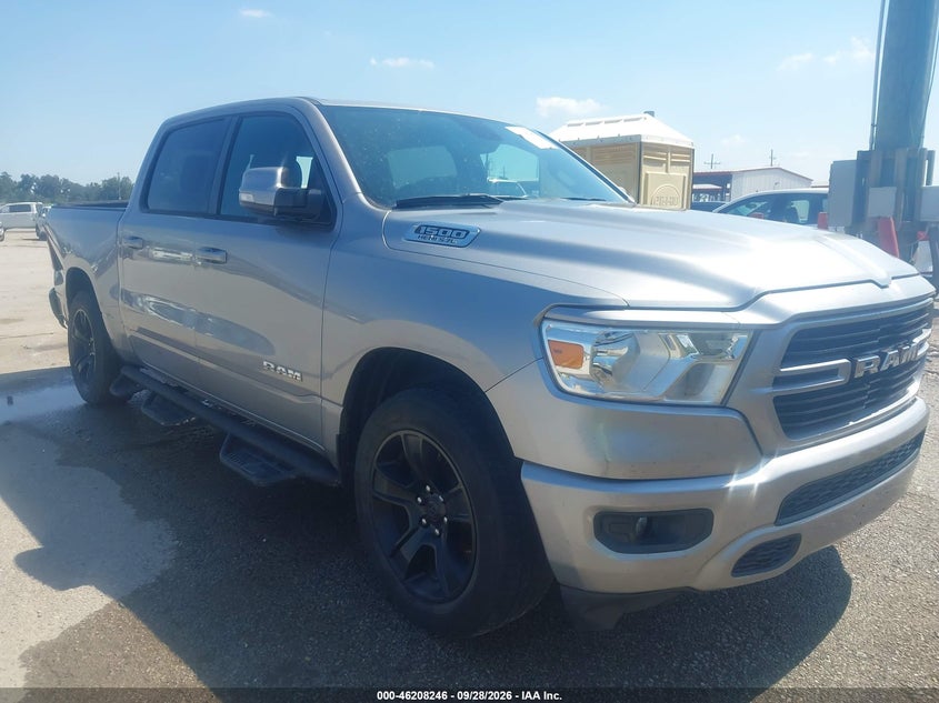 Vin: 1c6rreft8kn769287, lot: 46708158, ram 1500 big horn/lone star  4x2 5'7 box 20191