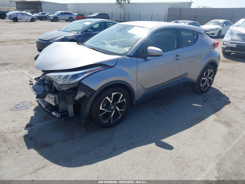 Vin: jtnkhmbx0l1079165, lot: 46708161, toyota c-hr xle 20202
