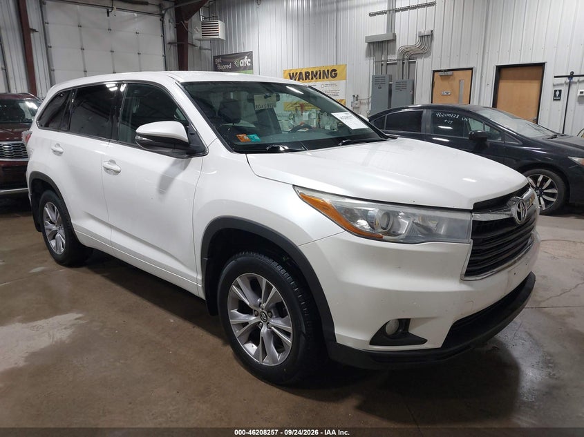 Vin: 5tdbkrfh9gs315794, lot: 46708169, toyota highlander le plus v6 2016 img_1