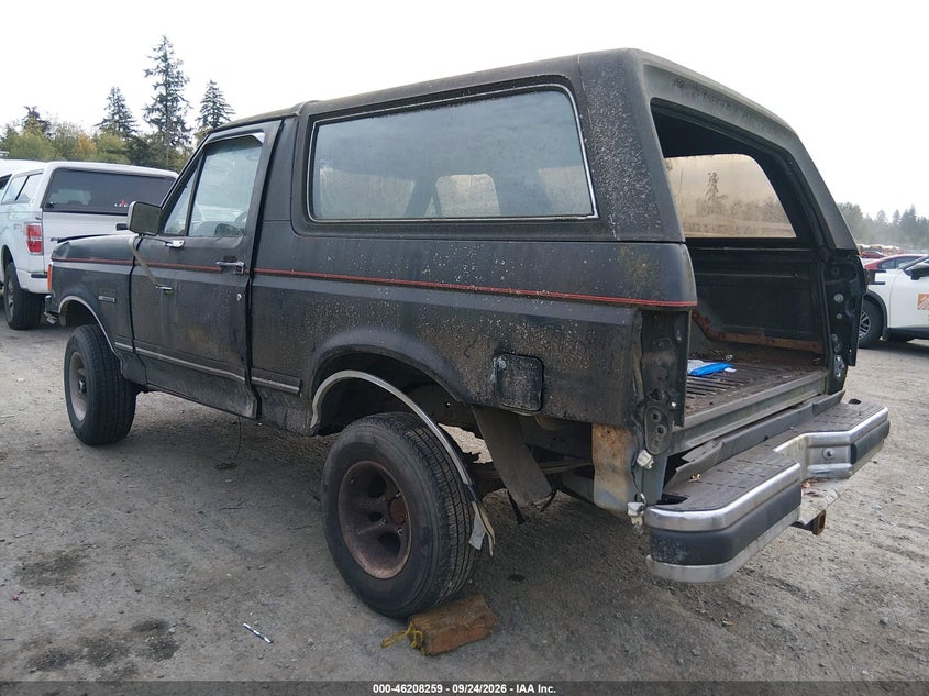 FORD BRONCO 1990 VIN 1FMEU15H8LLA83576