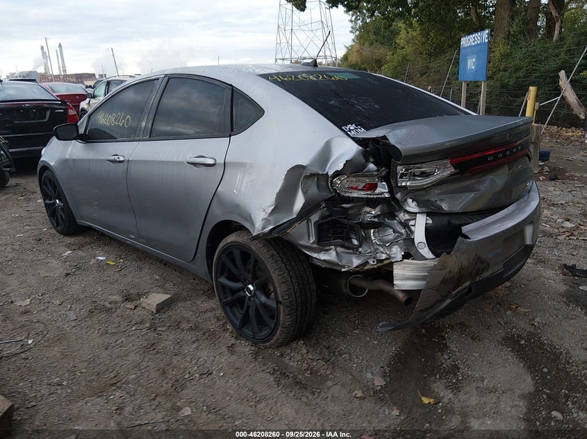 Vin: 1c3cdfeb3ed702817, lot: 46708172, dodge dart gt 20143