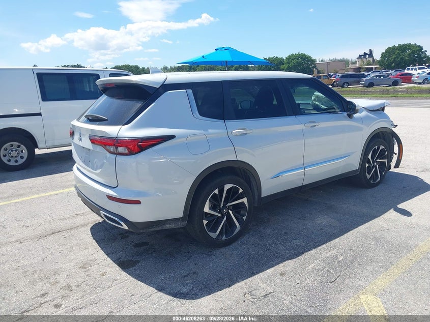 MITSUBISHI OUTLANDER 2022 VIN JA4J3TA8XNZ032758