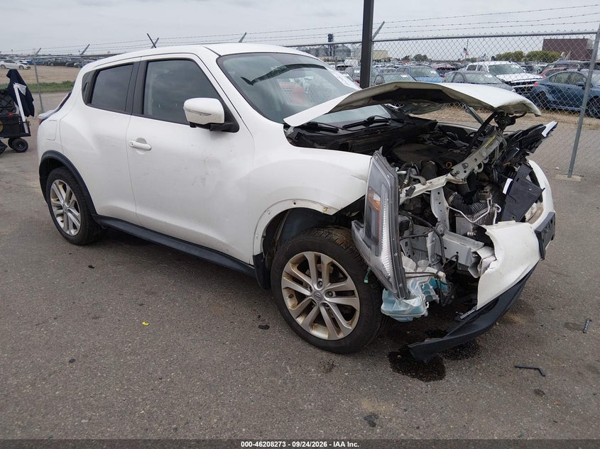 Vin: jn8af5mv6ft551468, lot: 46708185, nissan juke sv 2015 img_1