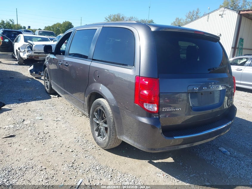 Vin: 2c4rdgeg8kr717281, lot: 46708195, dodge grand caravan gt 20193