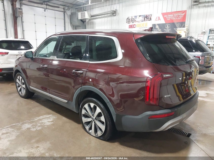 Vin: 5xyp6dhc0lg062807, lot: 46708219, kia telluride s 20203