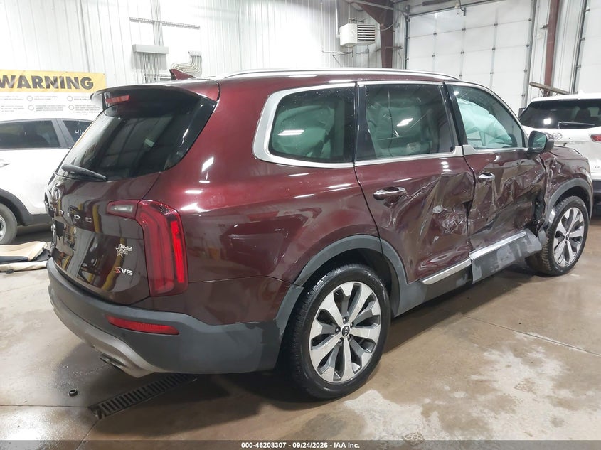Vin: 5xyp6dhc0lg062807, lot: 46708219, kia telluride s 20204