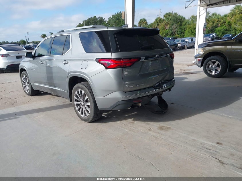 Vin: 1gnevkkw7pj248116, lot: 46708236, chevrolet traverse awd premier 20233