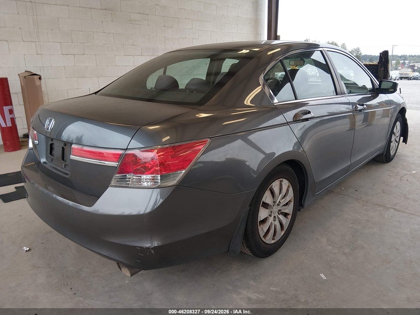 Vin: 1hgcp2f34ca243896, lot: 46708239, honda accord sdn lx 20124