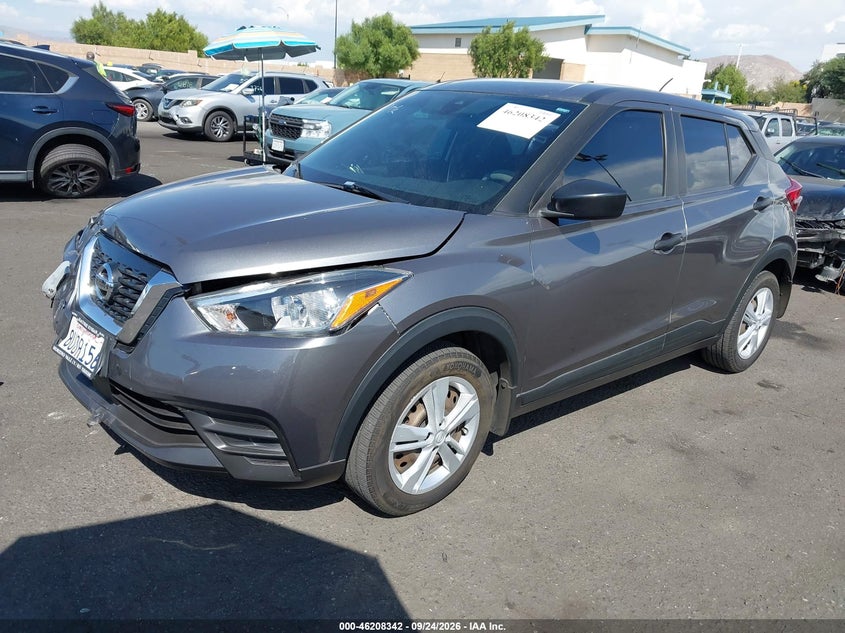 Vin: 3n1cp5bv2ll572762, lot: 46708254, nissan kicks s xtronic cvt 20202