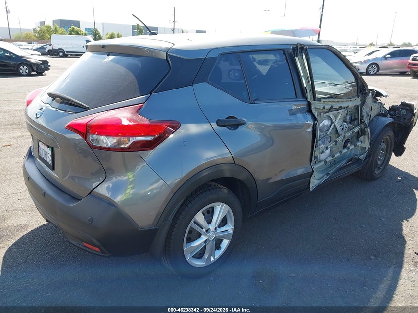Vin: 3n1cp5bv2ll572762, lot: 46708254, nissan kicks s xtronic cvt 20204