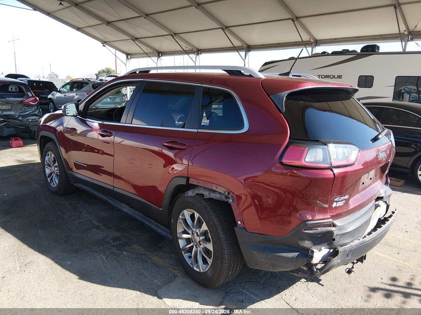 Vin: 1c4pjmlxxkd236100, lot: 46708262, jeep cherokee latitude plus 4x4 20193