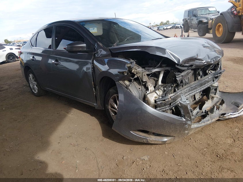 Vin: 3n1ab7ap0fy341712, lot: 46708263, nissan sentra s 2015 img_1