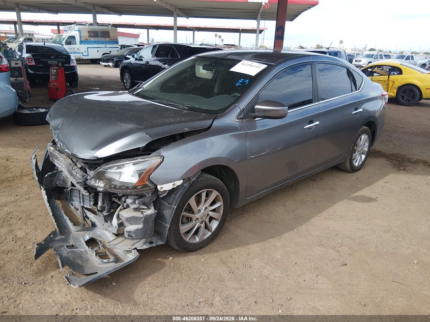 Vin: 3n1ab7ap0fy341712, lot: 46708263, nissan sentra s 20152