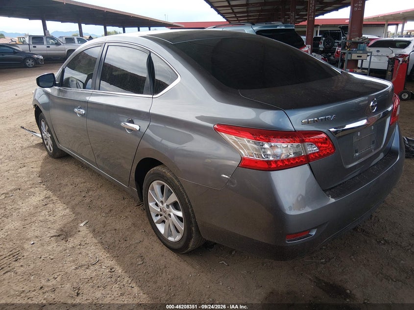 Vin: 3n1ab7ap0fy341712, lot: 46708263, nissan sentra s 20153