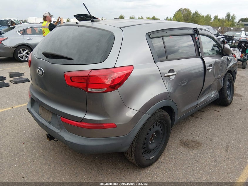 Vin: kndpbcac5g7878527, lot: 46708275, kia sportage lx 20164