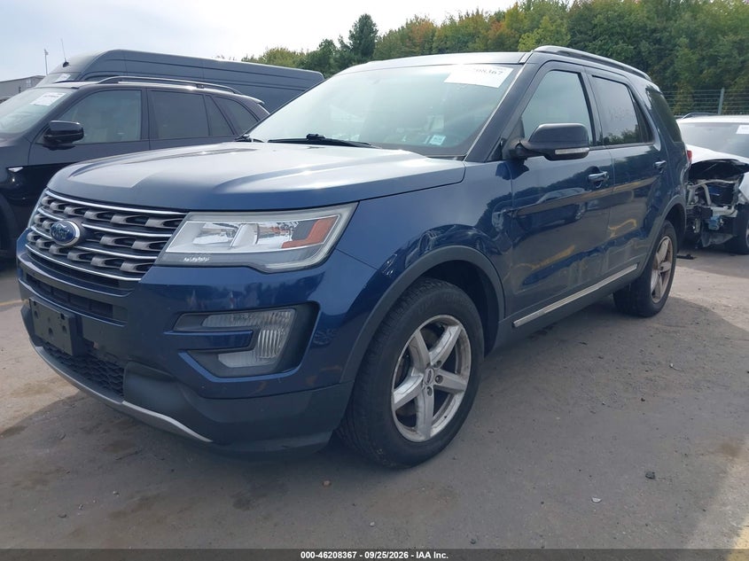 Vin: 1fm5k8dh6ggb57026, lot: 46708279, ford explorer xlt 20162