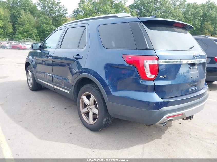 Vin: 1fm5k8dh6ggb57026, lot: 46708279, ford explorer xlt 20163